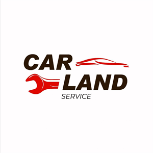Car land service logo