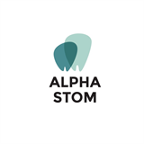 Alphastom logo
